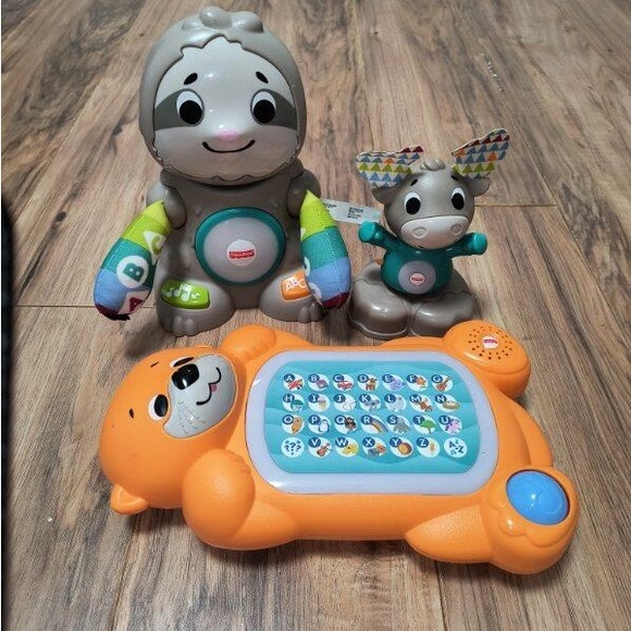 Fisher-Price Linkimals Interactive Sloth moose a-z otter retired